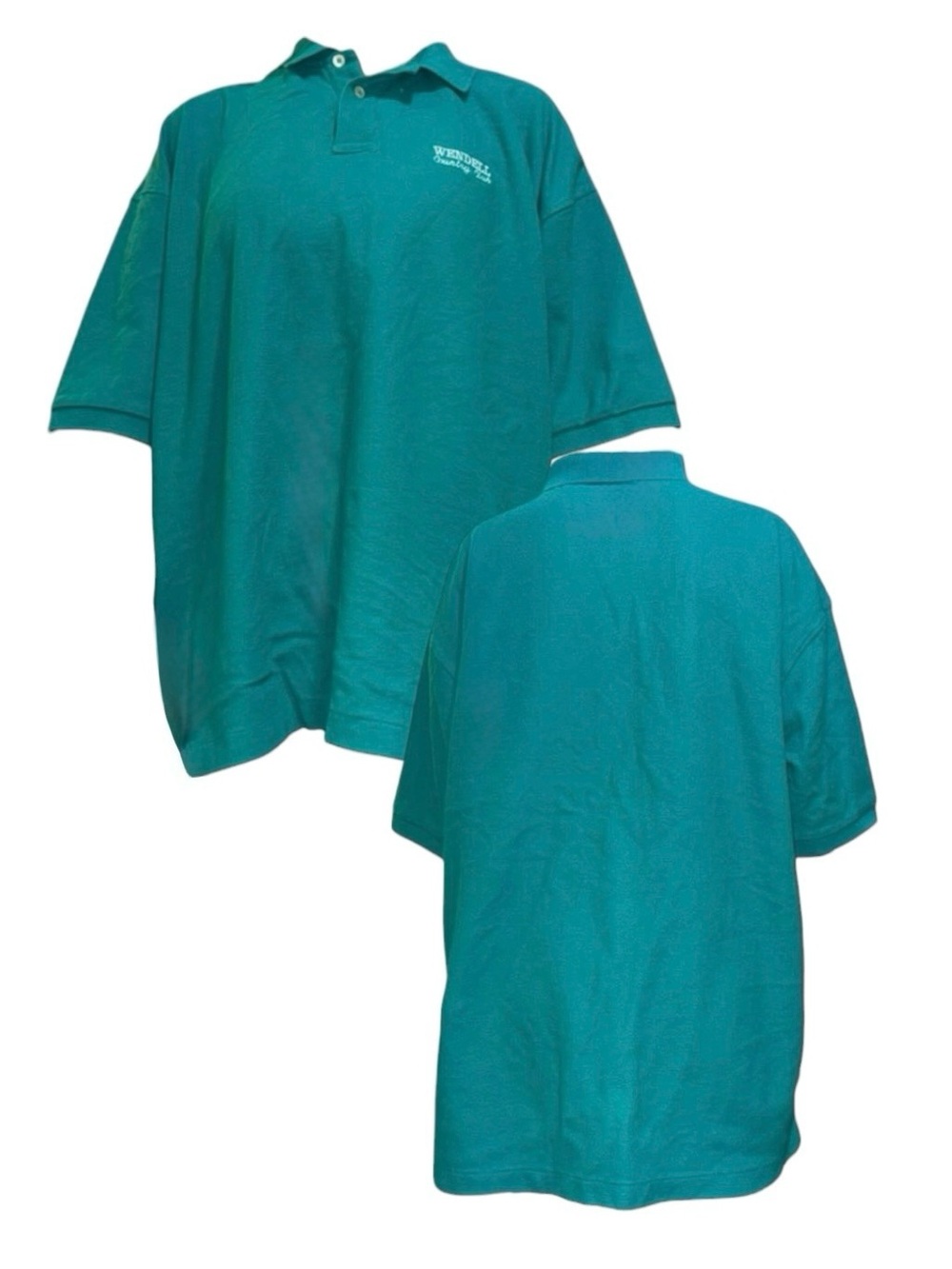 Vintage Wendell Country Club Green Polo Shirt